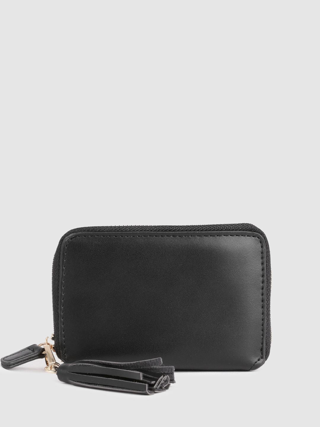 DressBerry Women Tasselled Zip Around Wallet