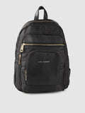 Lino Perros Women Black Solid Backpack