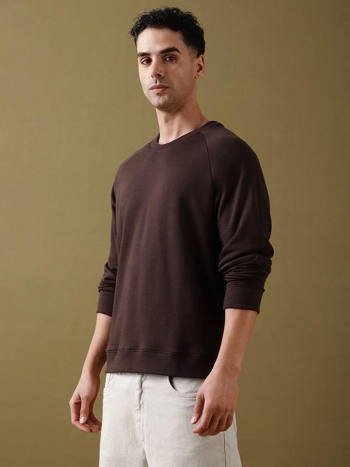 Dillinger Men Besar Kapas Soft Lengan Panjang Lengan Panjang Raglan T-Shirt