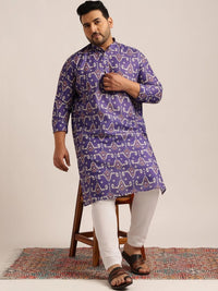 SOJANYA PLUS Men Ethnic Motifs Printed Indie Prints Kurta
