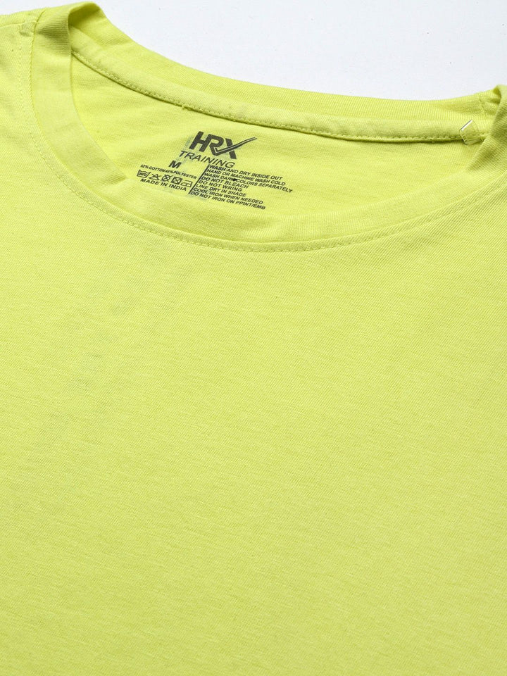 HRX by Hrithik Roshan Typography Print Training T-shirt
