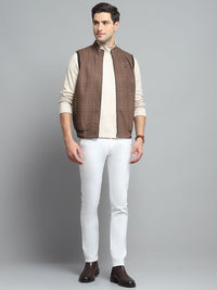 Monte Carlo Men Mock Collar Solid Casual Lightweight Bomber Jacket