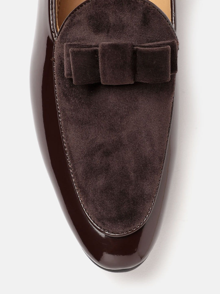 House of Pataudi Men Brown Handcrafted Loafers