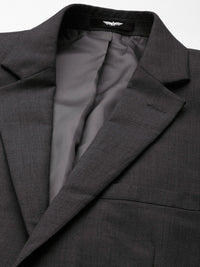 Park Avenue Super Slim Fit Notched Lapel Collar 2 Piece Formal Suit