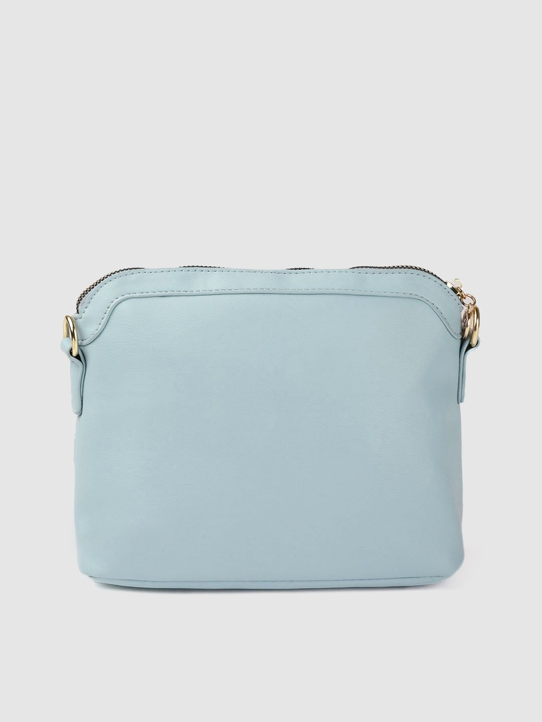 Lino Perros Women Blue Quilted Sling Bag