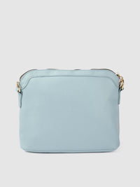 Lino Perros Women Blue Quilted Sling Bag
