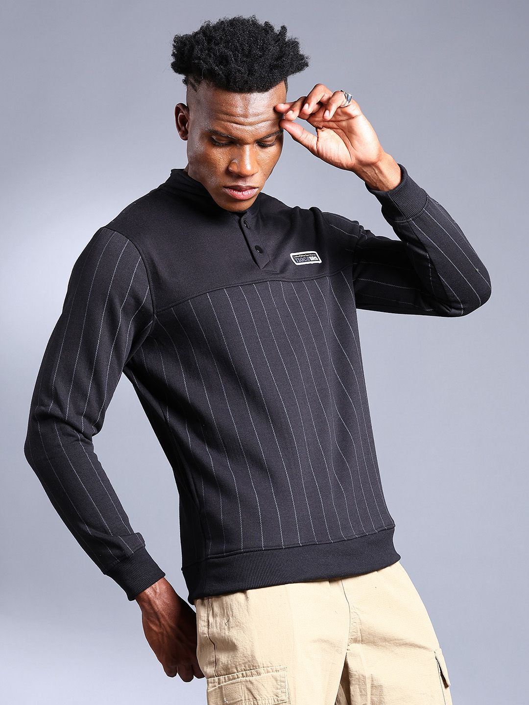 The Indian Garage Co Men Printed Sweatshirt