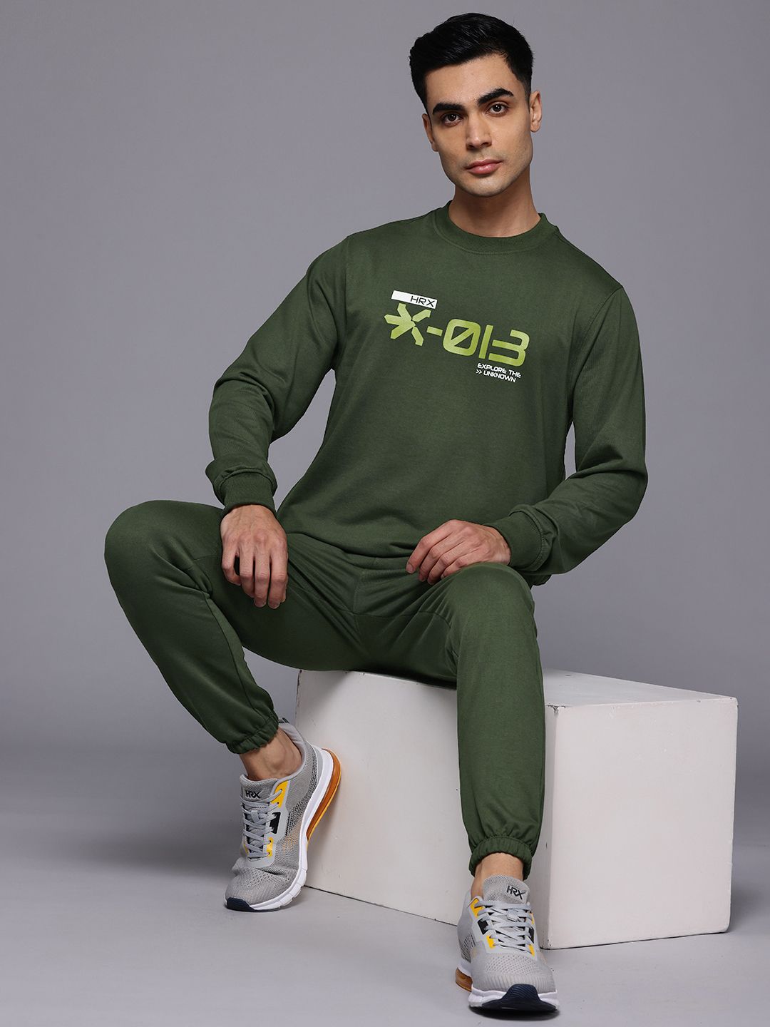 HRX by Hrithik Roshan Printed Lifestyle Tracksuits