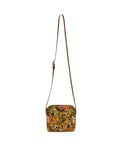 TEAL BY CHUMBAK Floral Printed Structured Sling Bag