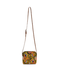 TEAL BY CHUMBAK Floral Printed Structured Sling Bag