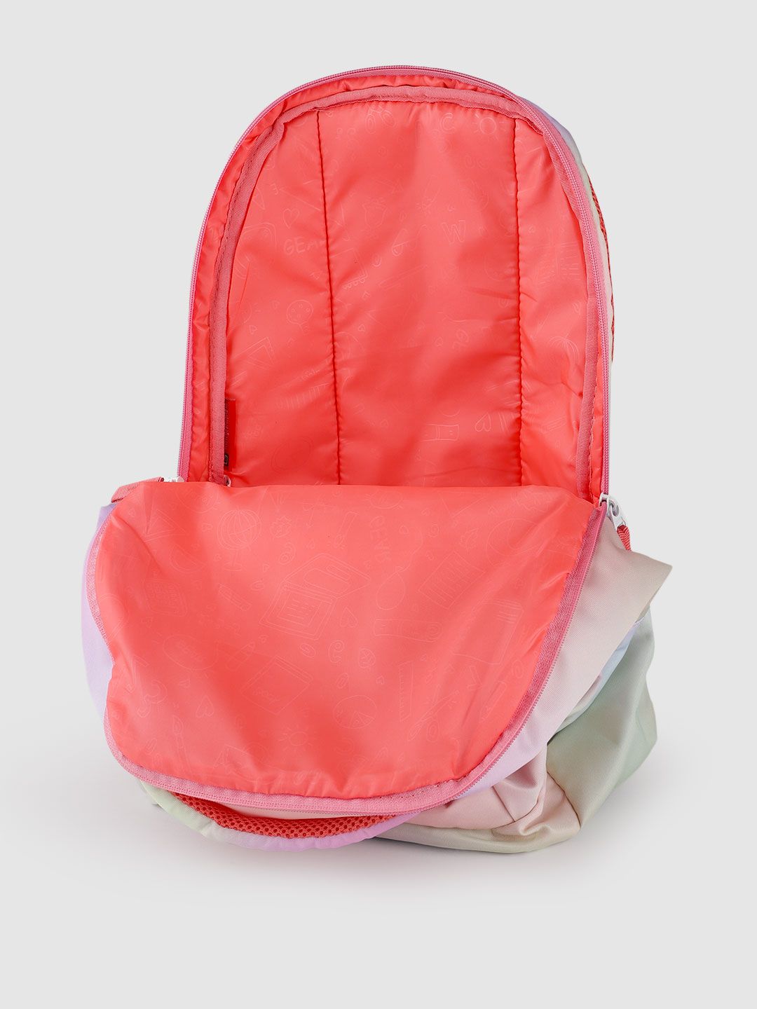 Gear Kids Typography Printed Backpack 27 L