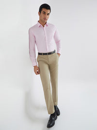 Raymond Pure Cotton Slim Fit Opaque Printed Formal Shirt