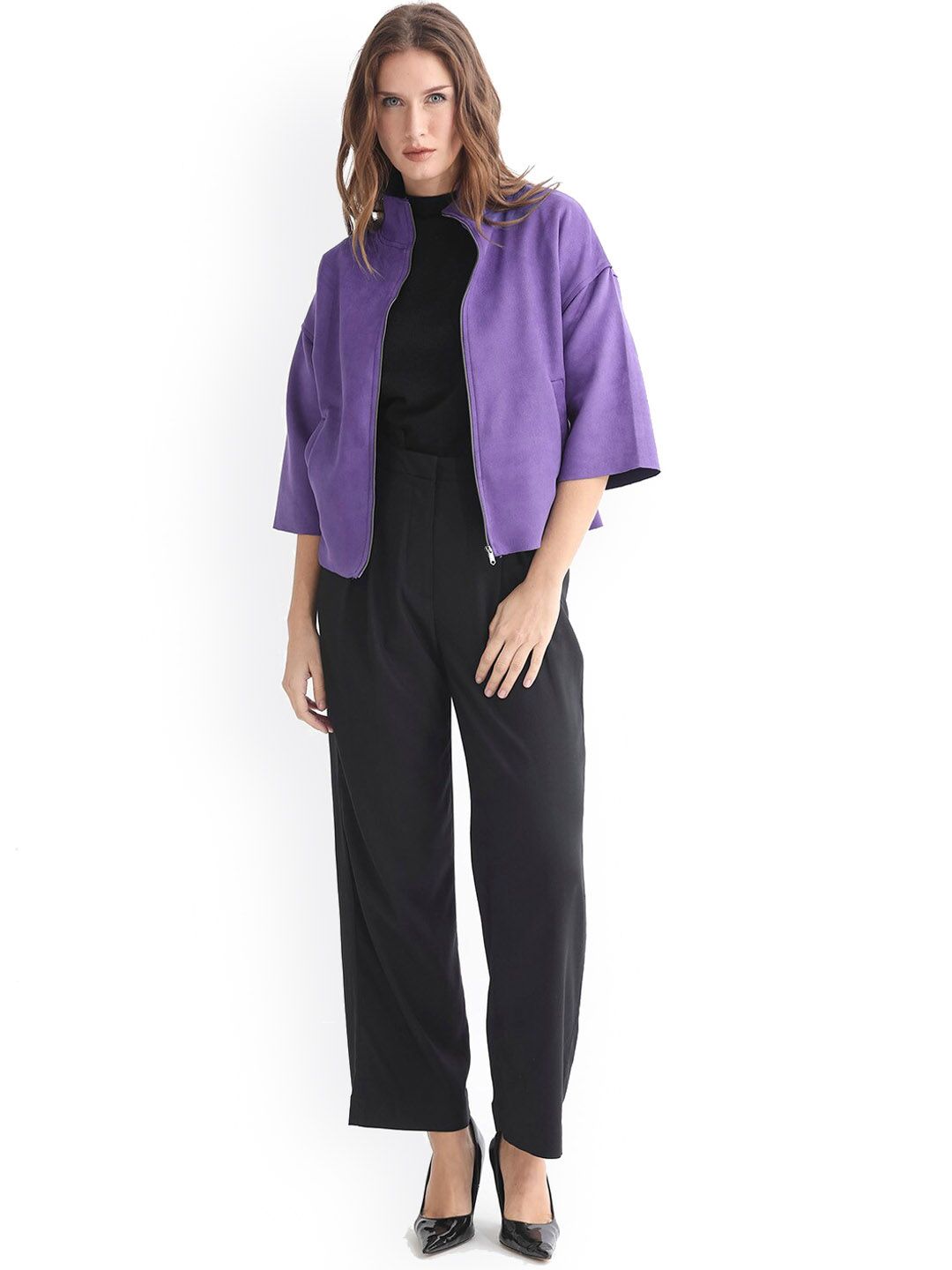 RAREISM Mock Collar Tailored Jacket