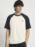 The Bear House Men Colourblocked Regular Fit Tshirt