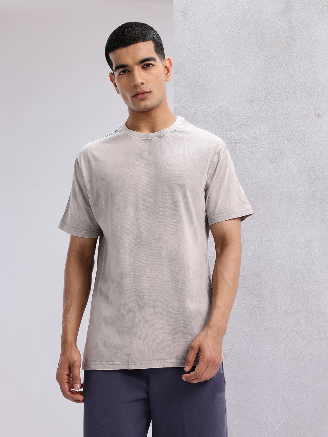 HRX by Hrithik Roshan Men Typography Printed Pure Cotton Yoga T-shirt