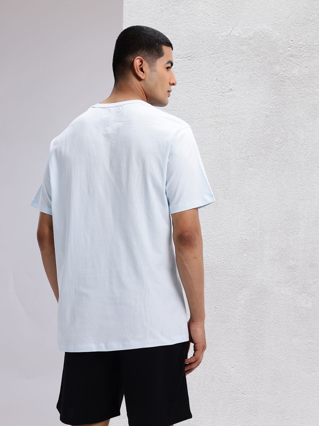 HRX by Hrithik Roshan Printed Pure Cotton Yoga T-shirt