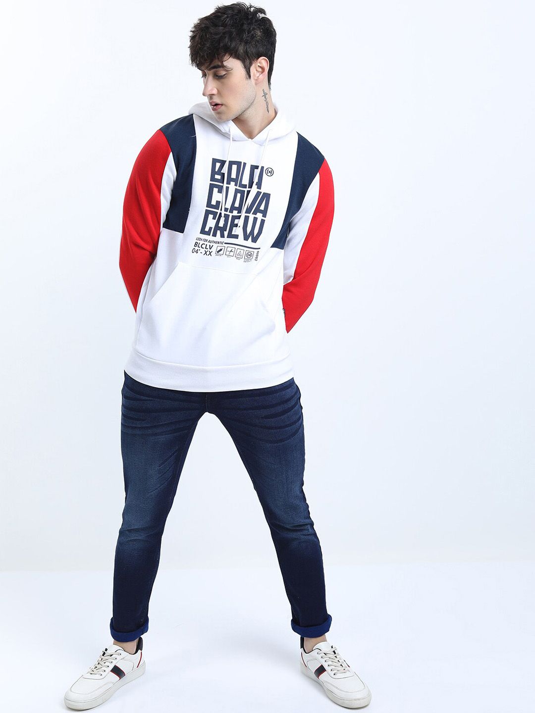 LOCOMOTIVE Men Blue Slim Fit Clean Look Light Fade Stretchable Jeans