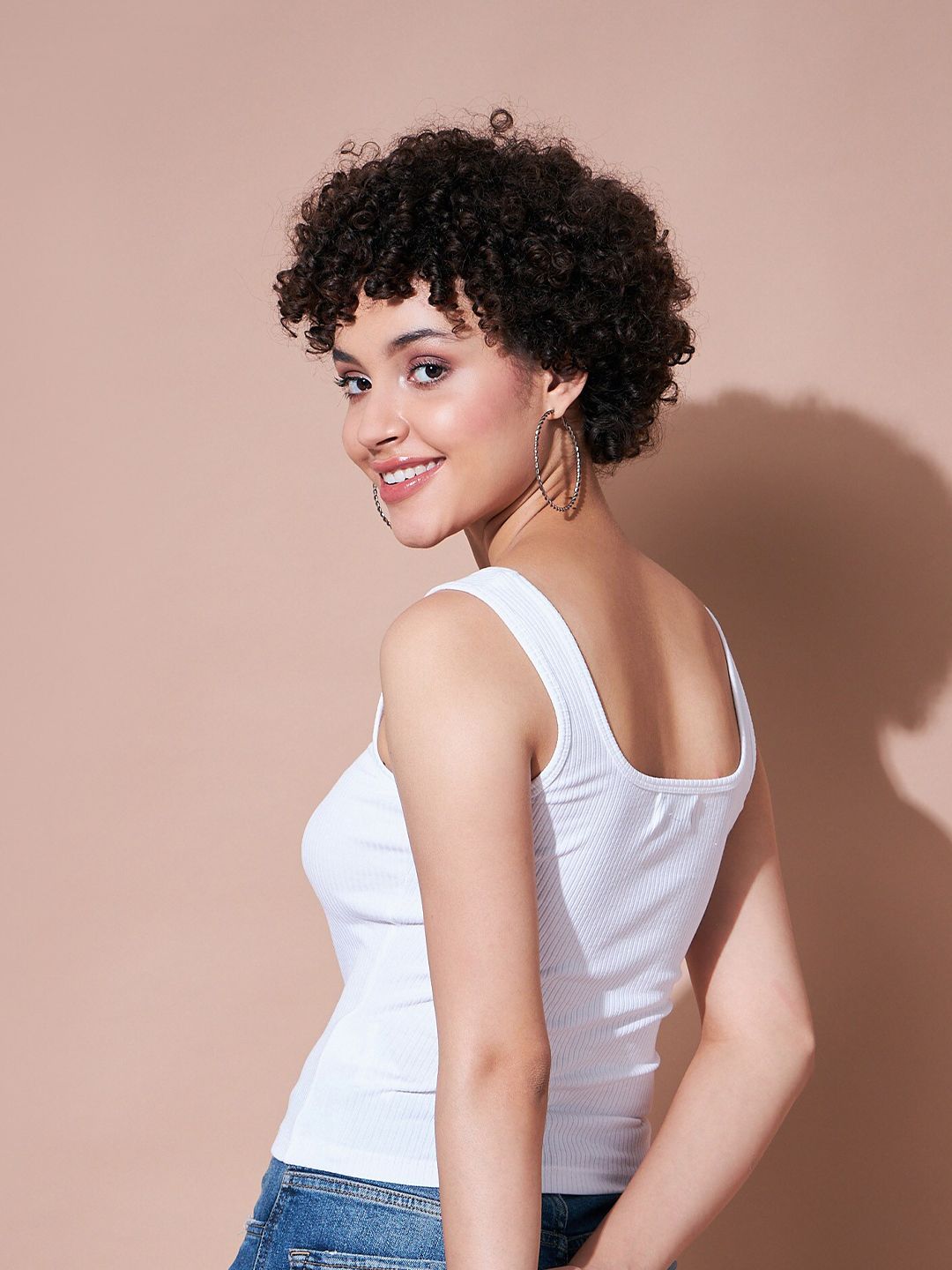 SASSAFRAS BASICS Scoop Neck Tank Top