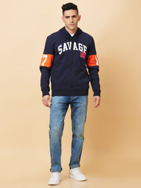 Being Human Printed Hooded Sweatshirt