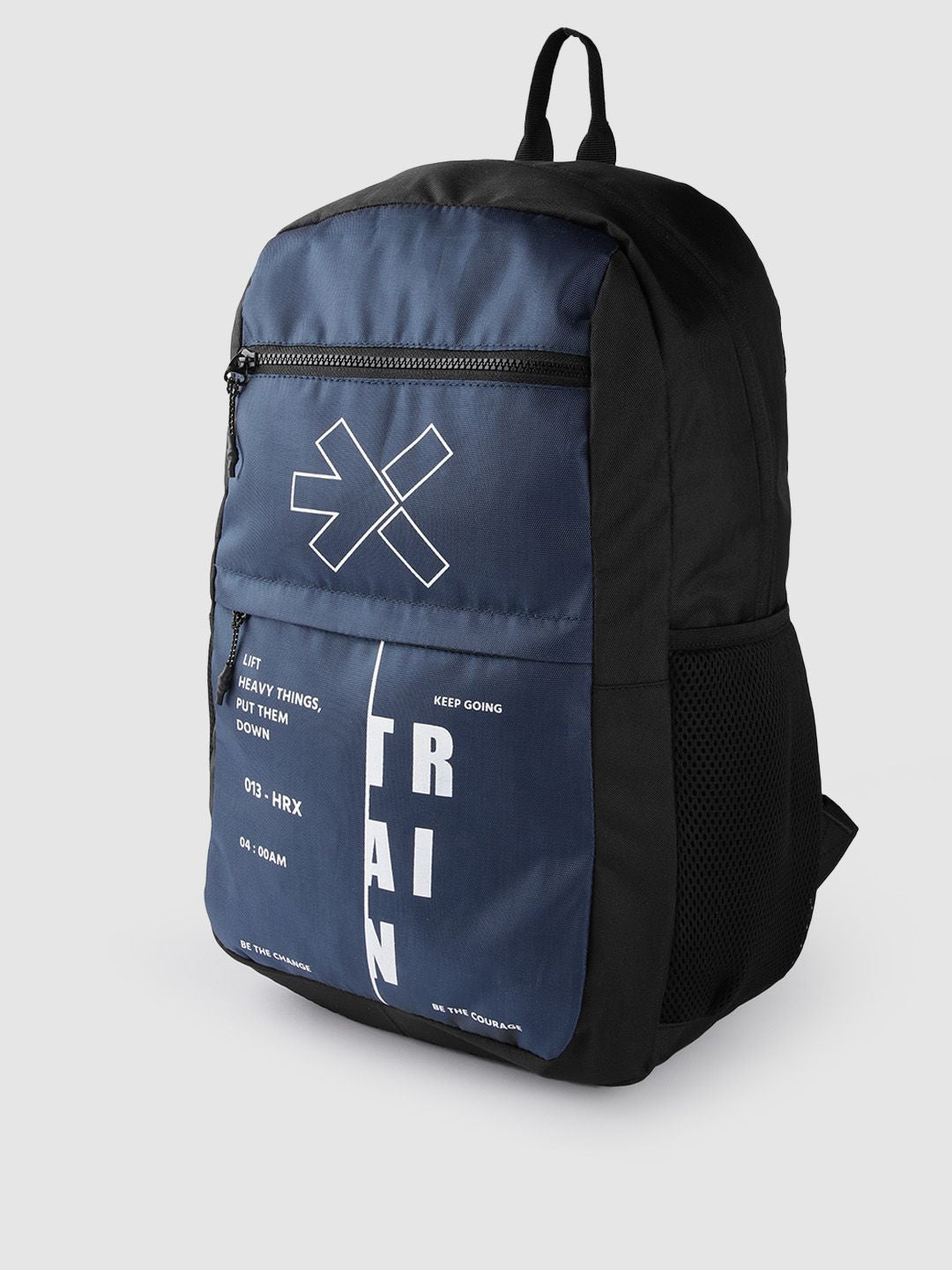 HRX by Hrithik Roshan Unisex Brand Logo Print Backpack