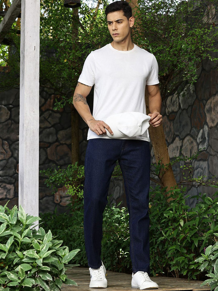 Thomas Scott Men Smart Pure Cotton Relaxed Fit Jeans
