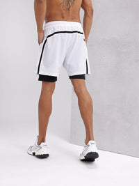 HRX by Hrithik Roshan Men Running Shorts with Attached Inner