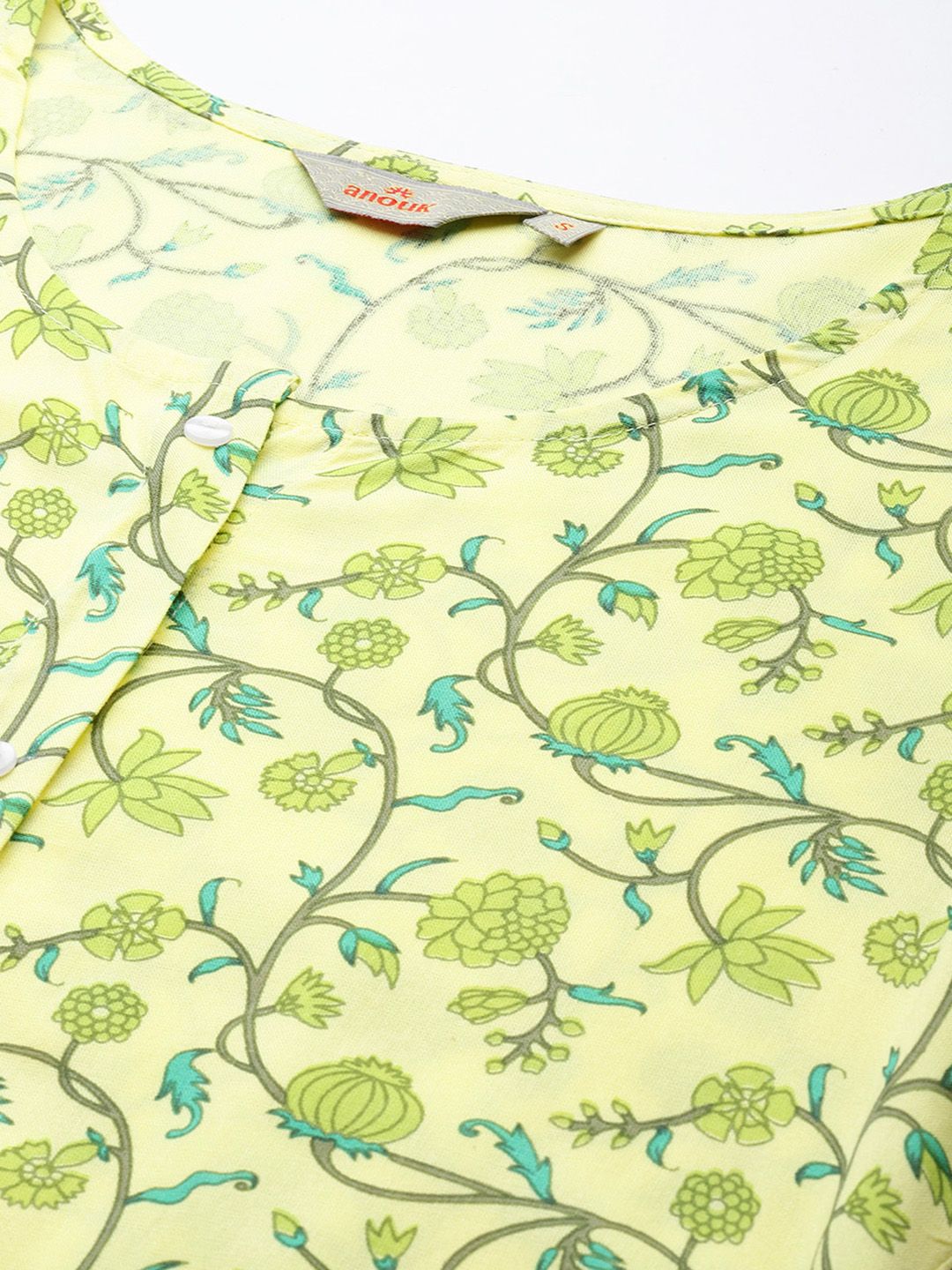 Anouk Floral Printed Kurta