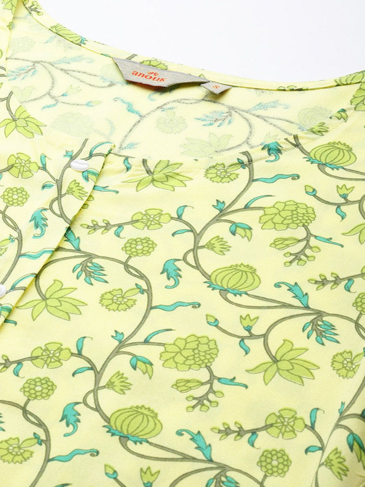 Anouk Floral Printed Kurta