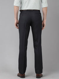 Park Avenue Men Solid Smart Fit Formal Trousers