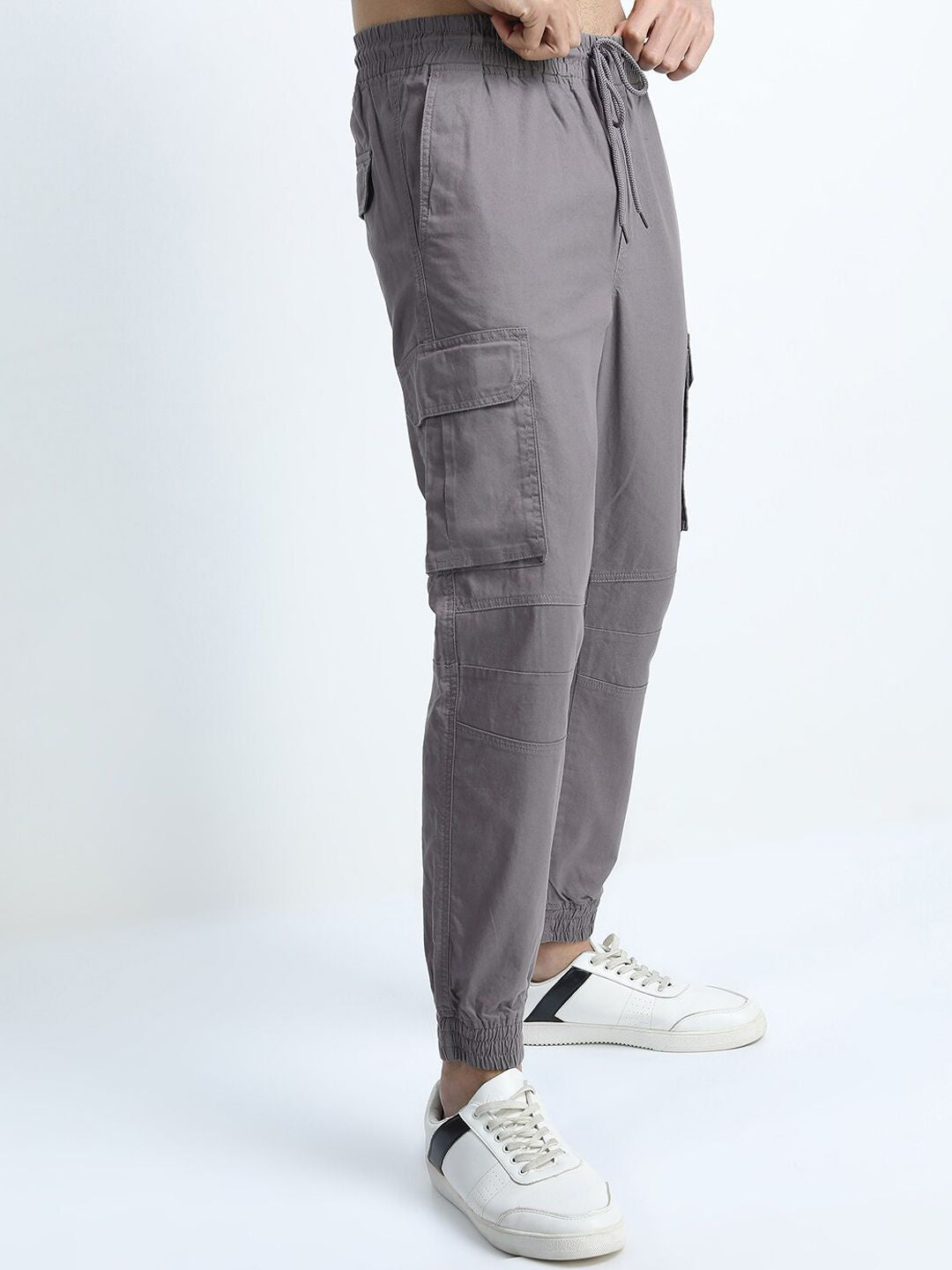 HIGHLANDER Men Regular Fit Cotton Joggers