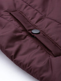 The Indian Garage Co Men Colourblock Zip-Front Slim Fit Bomber Jacket with Detachable Hood