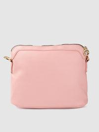 Lino Perros Women Pink Quilted Sling Bag
