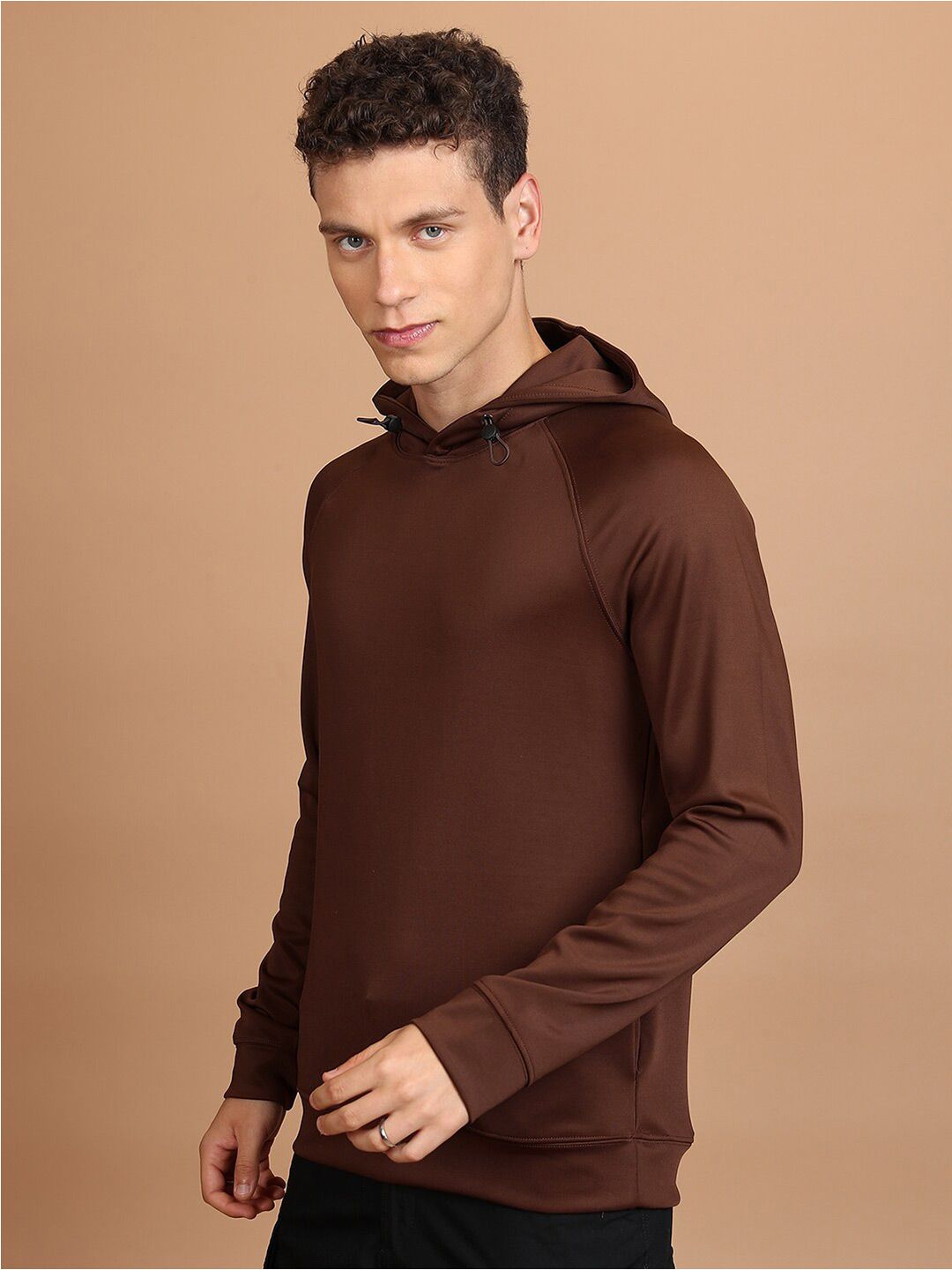 HIGHLANDER Hooded Raglan Sleeves Sweatshirt