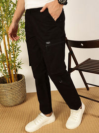 Thomas Scott Men Smart Easy Wash Cargo Trousers
