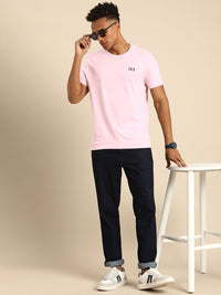 Being Human Brand Logo Printed Pure Cotton T-shirt