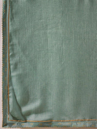 KALINI Ethnic Motifs Embroidered Panelled Kurta with Palazzos & With Dupatta