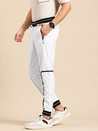 Being Human Men Printed-Detail Joggers