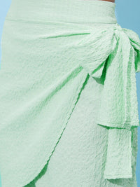 Athena Self-Designed Side Knot Wrap Skirt