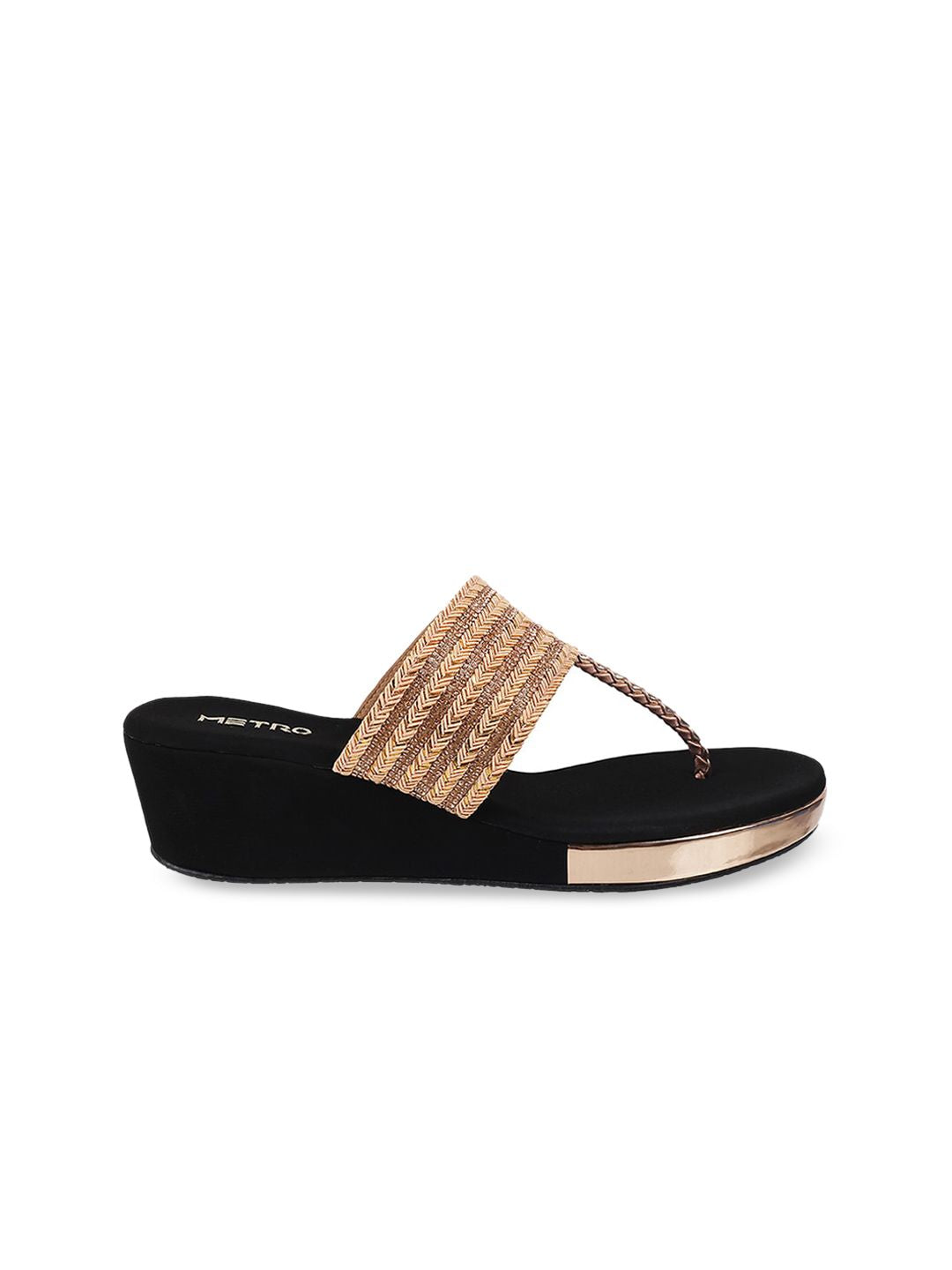 Metro Embellished Wedge Heels