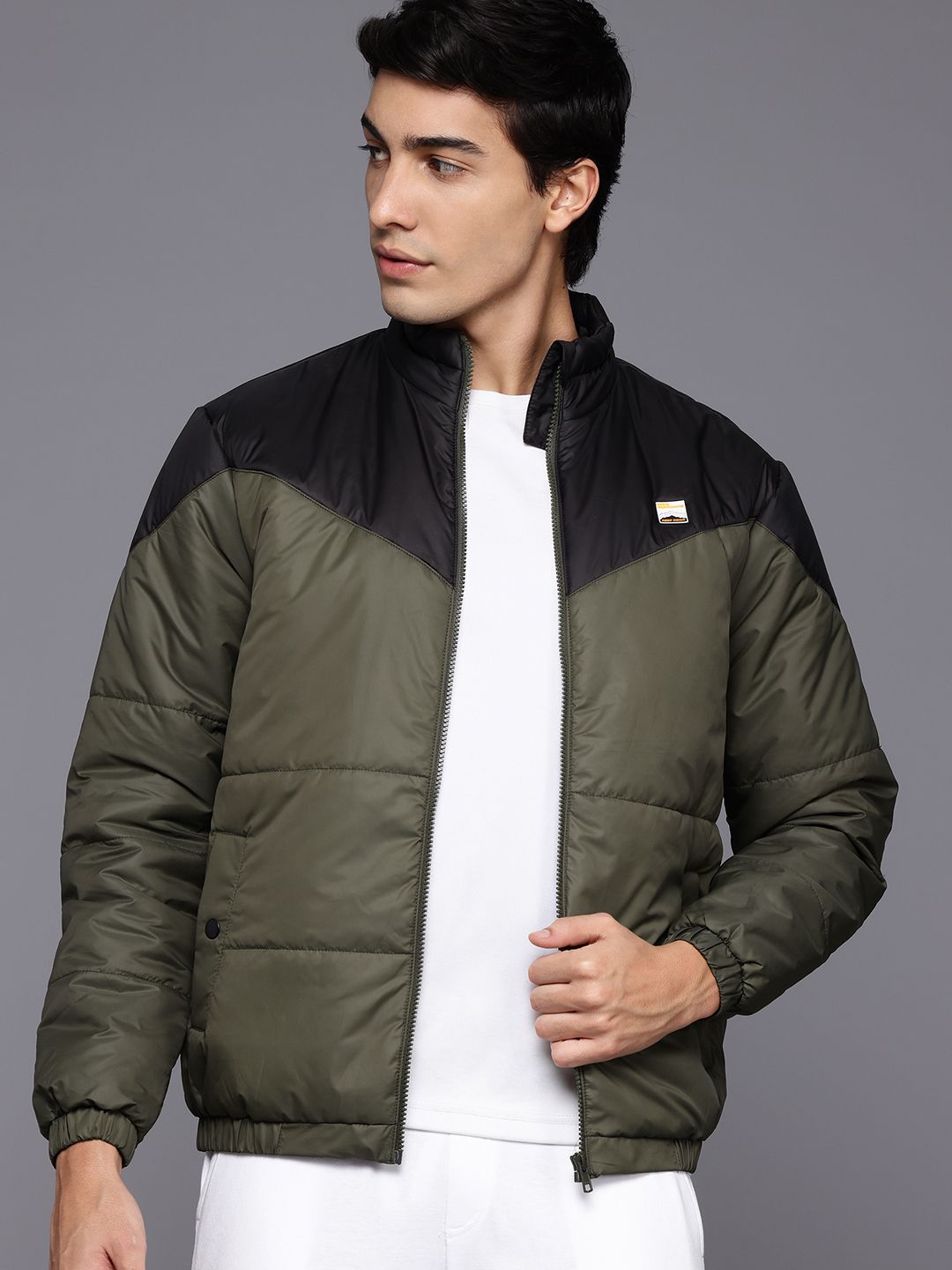 HRX by Hrithik Roshan Men Colorblocked Padded Jacket