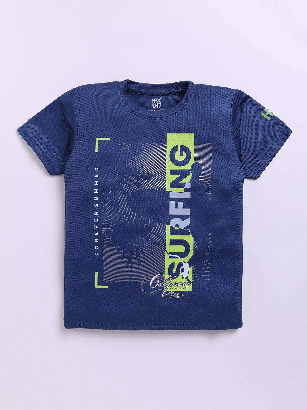 HRX by Hrithik Roshan Boys Graphic Printed T-shirt