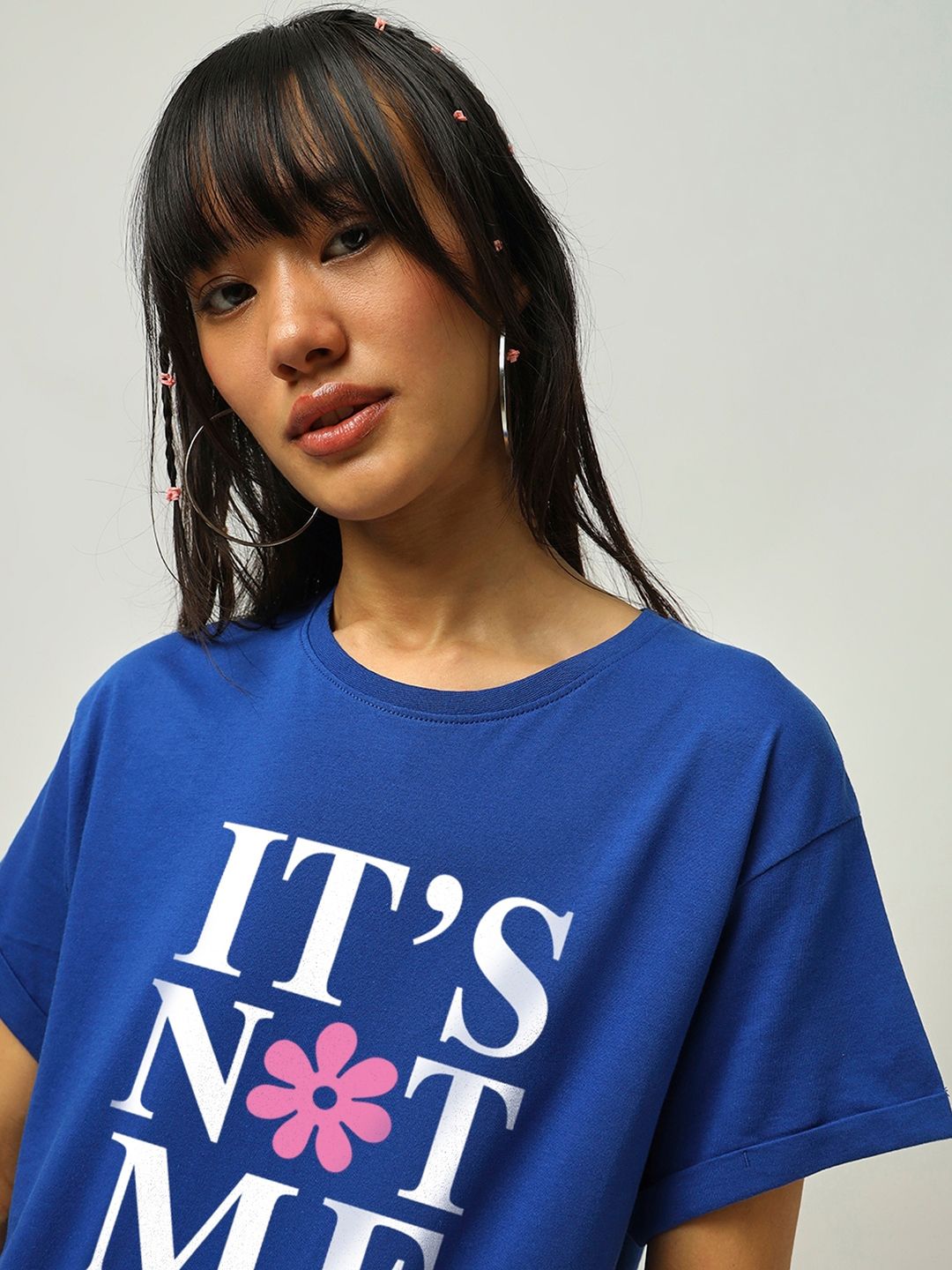 Bewakoof Women Typography Printed T-shirt