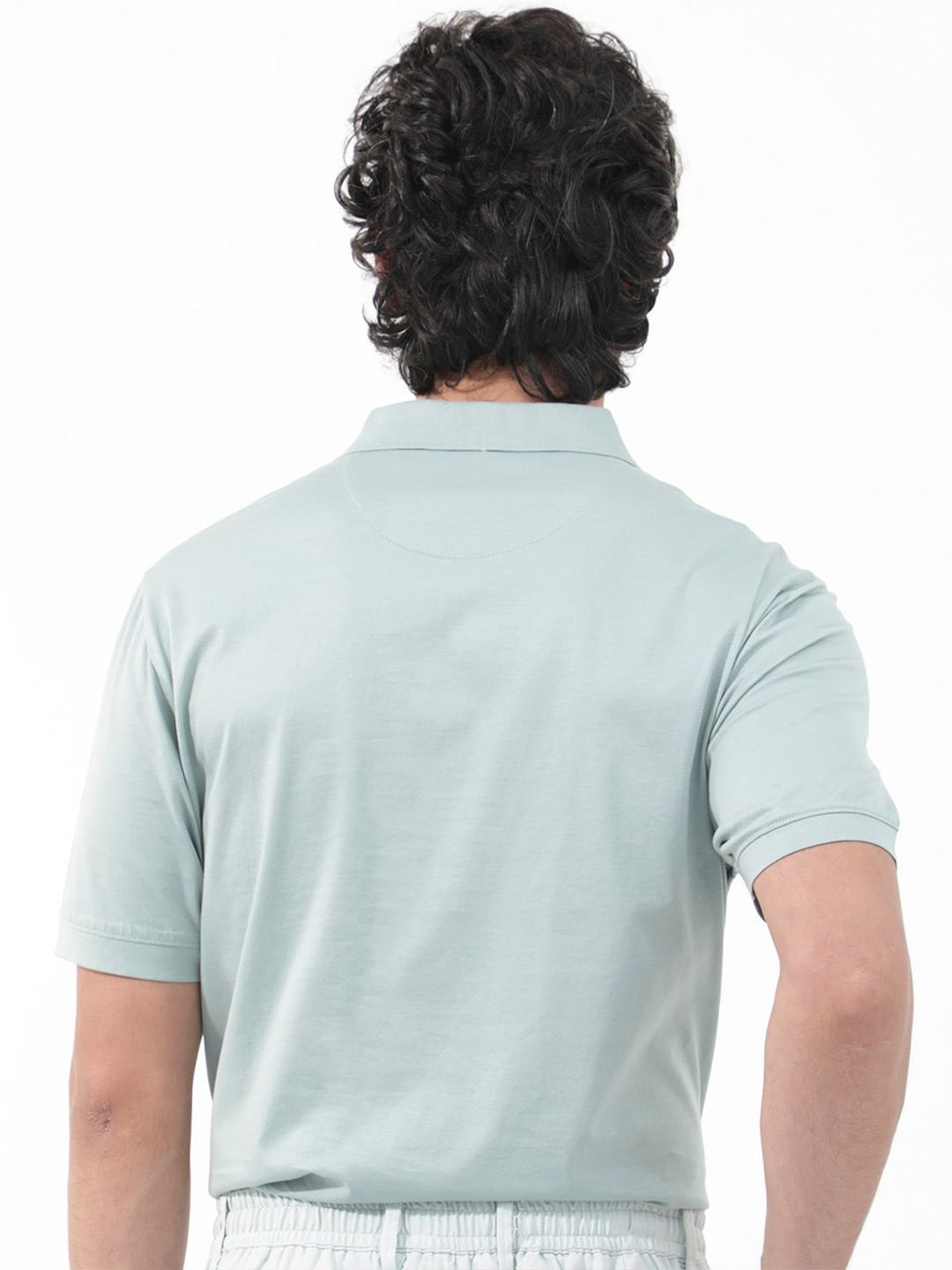 RARE RABBIT Men Keneth Regular Fit Polo Collar Tshirts