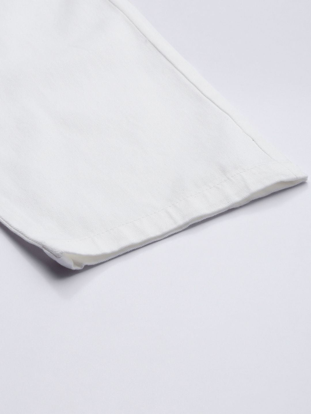 Garage India CO Lelaki putih langsing sesuai dengan Cargo Cotton Pure