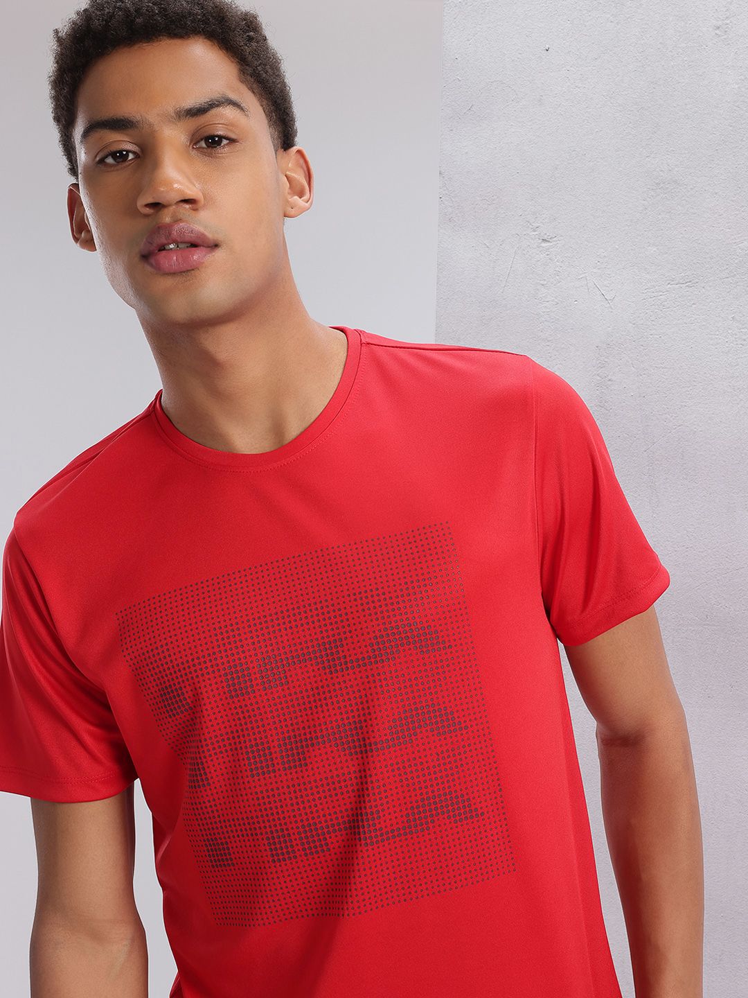 HRX by Hrithik Roshan Twin Collection Rapid-Dry Printed Training T-shirt