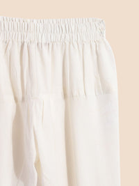House of Pataudi Girls Rozana Angrakha Pure Cotton Kurta with Pyjamas