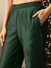 House of Pataudi Regular Jashn Kurta with Trousers & With Dupatta