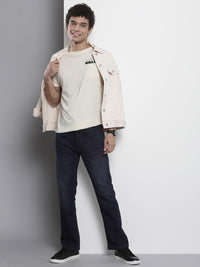 The Indian Garage Co Men Bootcut Light Fade Stretchable Jeans