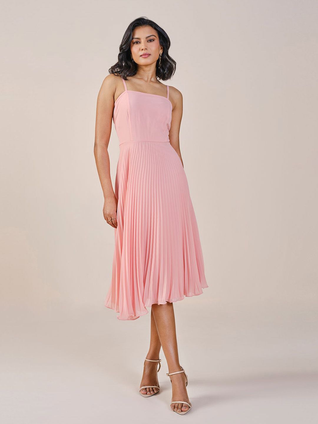 AND Fit & Flare Midi Dress