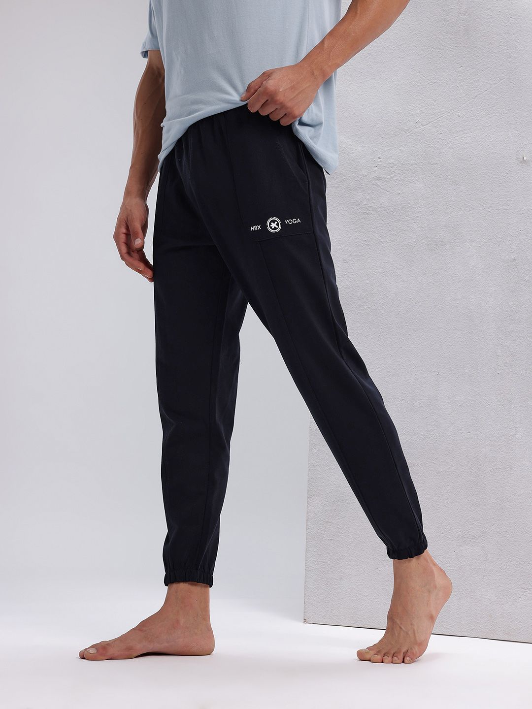 HRX by Hrithik Roshan Men Mid-Rise Yoga Joggers